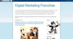 Desktop Screenshot of digitalmarketingfranchise.blogspot.com