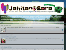 Tablet Screenshot of jahitansara.blogspot.com