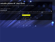 Tablet Screenshot of pilatesmariajose.blogspot.com