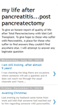 Mobile Screenshot of mylifeafterpancreatitis.blogspot.com