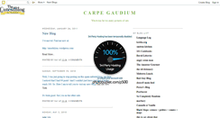 Desktop Screenshot of carpegaudium.blogspot.com