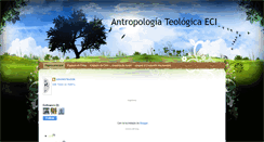 Desktop Screenshot of antropologiateologica-eci.blogspot.com