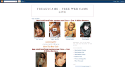 Desktop Screenshot of freakycams.blogspot.com