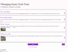 Tablet Screenshot of changinggearstour.blogspot.com