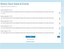 Tablet Screenshot of bostonstoresalesevents.blogspot.com