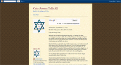 Desktop Screenshot of cutejewess.blogspot.com