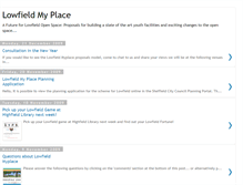 Tablet Screenshot of lowfieldmyplace.blogspot.com