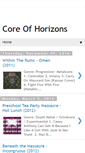 Mobile Screenshot of coreofhorizons.blogspot.com