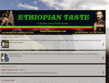 Tablet Screenshot of ethiopiantaste.blogspot.com