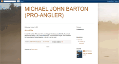 Desktop Screenshot of mjbfishing.blogspot.com