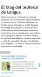 Mobile Screenshot of elblogdelprofesordelengua.blogspot.com