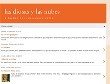 Tablet Screenshot of diosas-nubes.blogspot.com