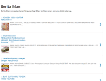 Tablet Screenshot of beritaiklan.blogspot.com