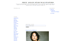 Desktop Screenshot of free-asian-star-wallpapers.blogspot.com