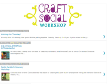 Tablet Screenshot of craftsocialworkshop.blogspot.com