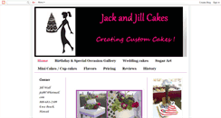 Desktop Screenshot of jackandjillcakes.blogspot.com