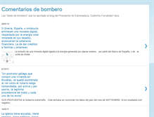 Tablet Screenshot of comentariosdebombero.blogspot.com