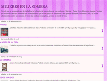 Tablet Screenshot of mujeresenlasombra.blogspot.com