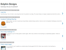 Tablet Screenshot of dolphindesigns.blogspot.com