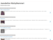 Tablet Screenshot of jaanabellankasityokammari.blogspot.com