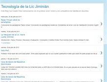 Tablet Screenshot of mariajiminiandeleon.blogspot.com