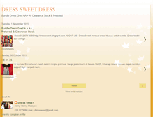 Tablet Screenshot of dresssweet.blogspot.com