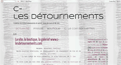 Desktop Screenshot of clesdetournements.blogspot.com