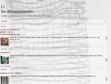 Tablet Screenshot of clesdetournements.blogspot.com