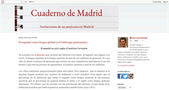 Desktop Screenshot of elcielosobremadrid.blogspot.com