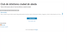 Tablet Screenshot of clubciudaddeubeda.blogspot.com