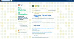 Desktop Screenshot of nontitus.blogspot.com