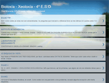 Tablet Screenshot of bioloxia4eso.blogspot.com