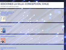 Tablet Screenshot of edicioneslasilla.blogspot.com