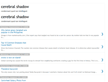 Tablet Screenshot of cerebralshadow.blogspot.com