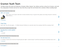 Tablet Screenshot of grantonyouthteam.blogspot.com