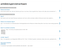 Tablet Screenshot of antidotciuperciotravitoare.blogspot.com