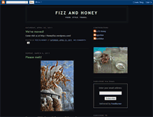 Tablet Screenshot of honeyfizz.blogspot.com