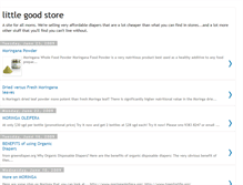 Tablet Screenshot of littlegoodstore.blogspot.com