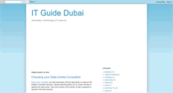 Desktop Screenshot of itechnicalsupportdubai.blogspot.com