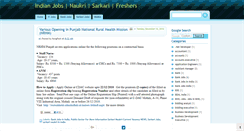 Desktop Screenshot of indian-naukri-jobs.blogspot.com