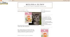 Desktop Screenshot of melissa-elton.blogspot.com