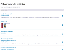 Tablet Screenshot of buscador-noticias.blogspot.com