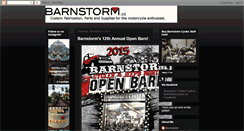 Desktop Screenshot of barnstormcycles.blogspot.com