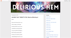 Desktop Screenshot of delirioushem.blogspot.com