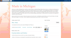 Desktop Screenshot of michiganthings.blogspot.com