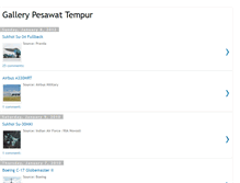Tablet Screenshot of gallery-pesawattempur.blogspot.com