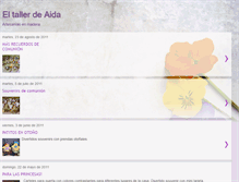 Tablet Screenshot of elotallerdeaida.blogspot.com