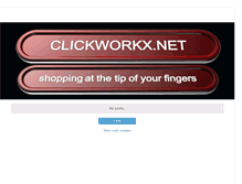 Tablet Screenshot of clickworkx.blogspot.com