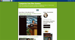 Desktop Screenshot of lamparinacomoleoilumina.blogspot.com