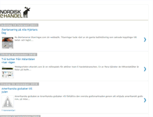 Tablet Screenshot of nordiskehandel.blogspot.com